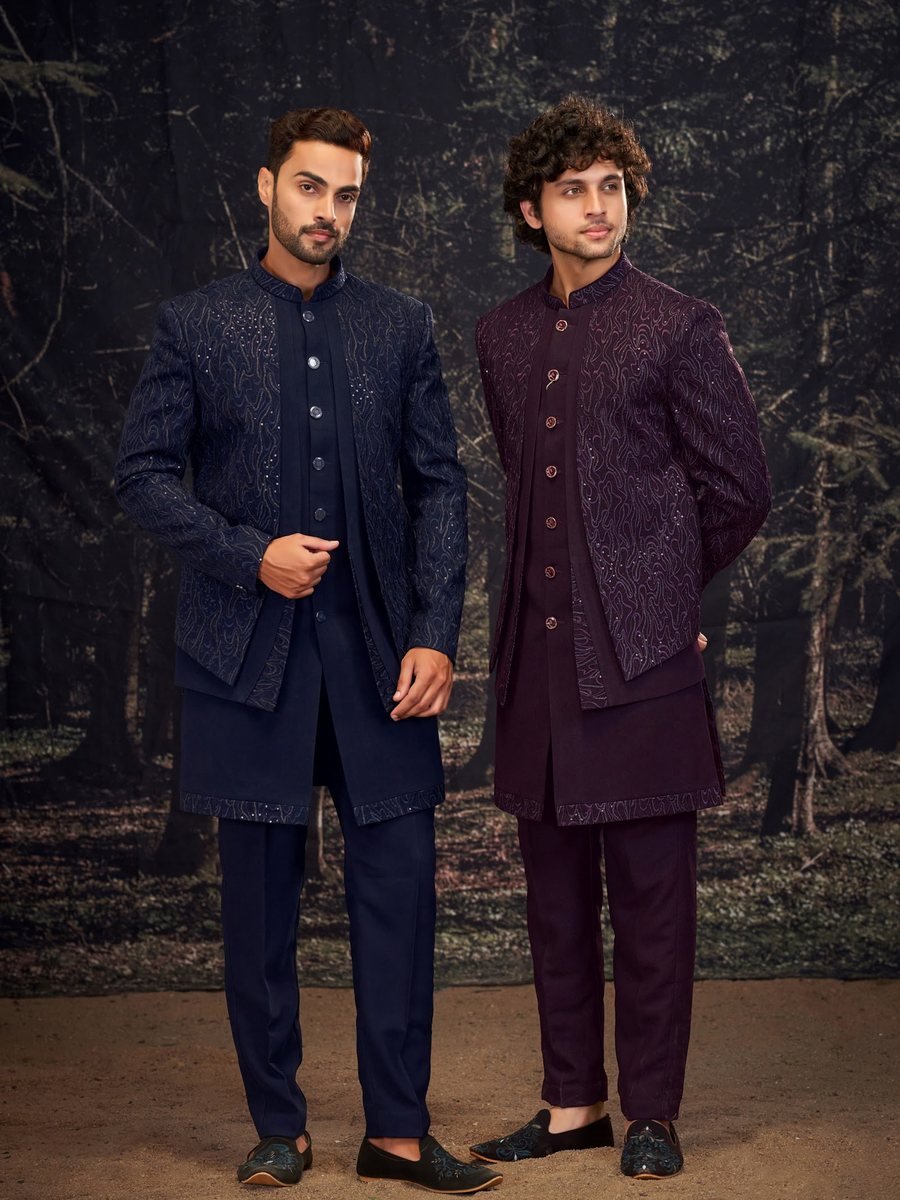 Jodhpuri bandhgala suit set